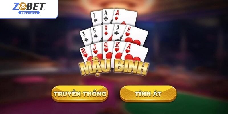 Giới thiệu cơ bản về game bài Mậu Binh online