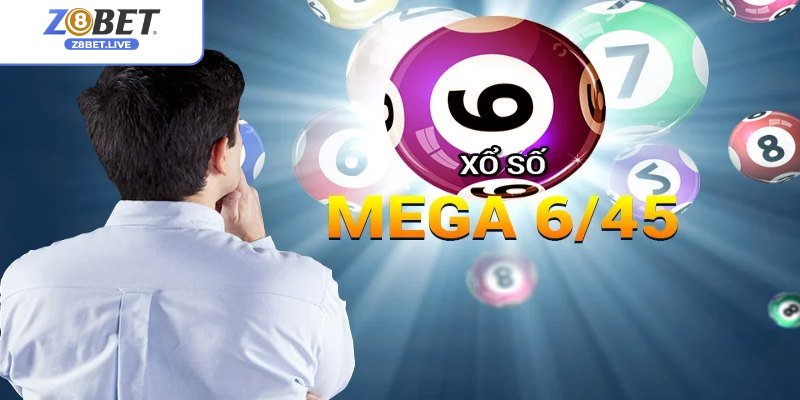 Sản phẩm xổ số với Mega 6/45